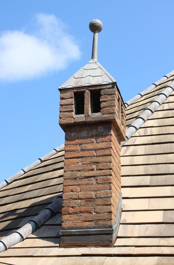 Rooftop chimney stock images Rooftop chimney stock images