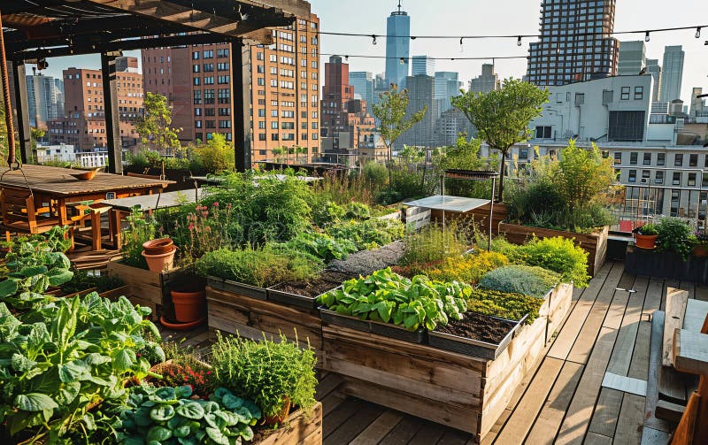 Rooftop Gardening, Rooftop Vegetable Garden, Growing Vegetables on the