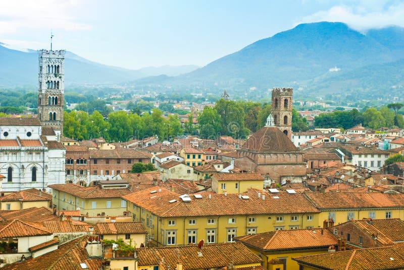 Rooftops of Lucca