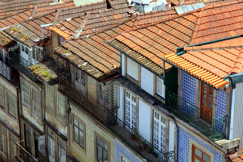 Rooftops in Porto, Portugal Stock Photo Image of craft, azulejos