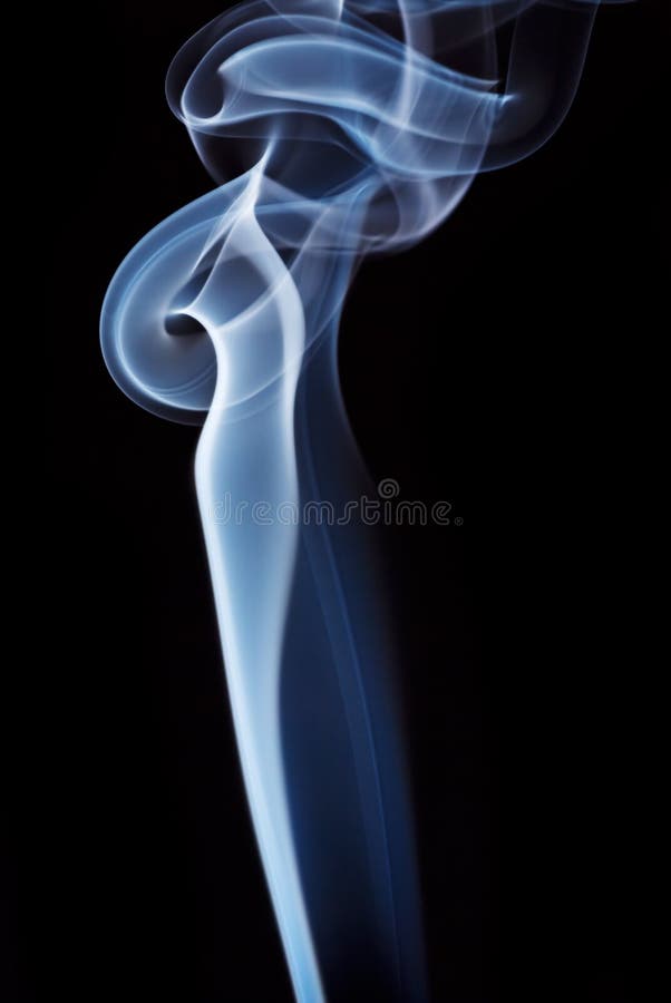 Smoke on a black background. Smoke on a black background