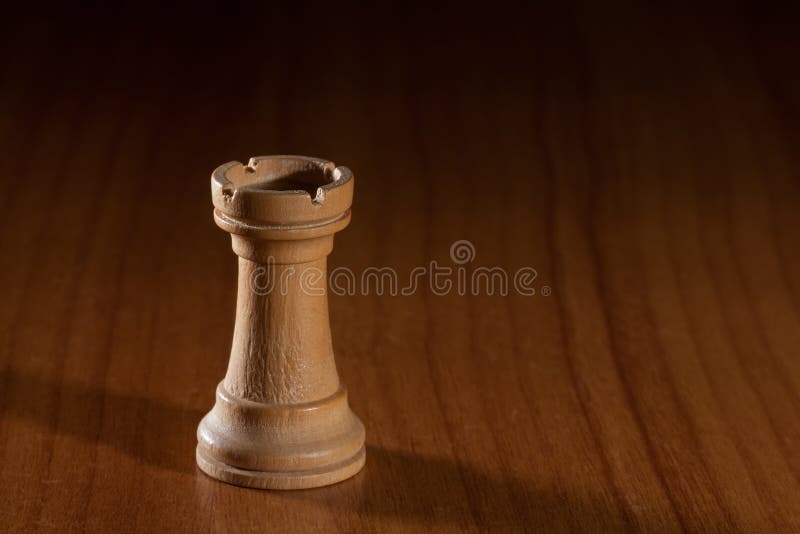 Wooden White Queen and Black Rooks Chess Pieces Stock Image - Image of challenge, queen: 39091035