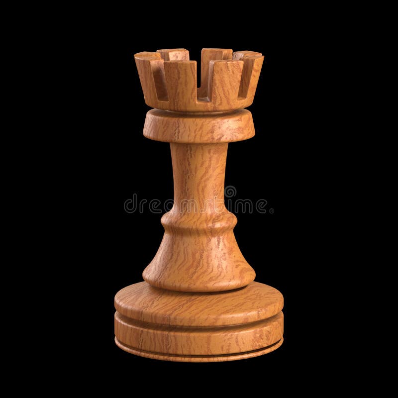 Rook Chess Piece stock photo. Image of strategy, rook - 43949820