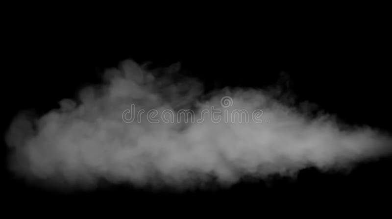 Rook op zwarte achtergrond royalty-vrije stock afbeeldingen