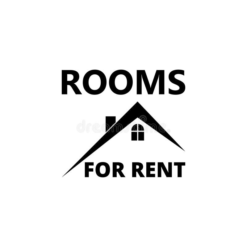 Rooms for rent sign Royalty Free Vector Image - VectorStock