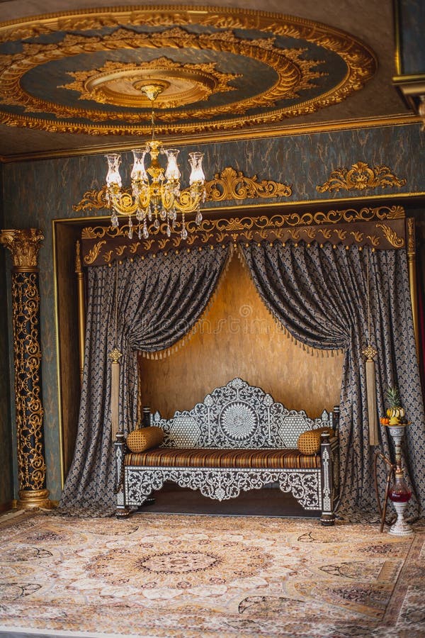 A Room Richly Decorated in the Style of the Ottoman Culture Editorial