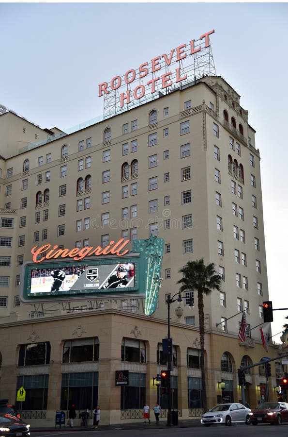 Roosevelt hotel w Hollywood fotografia royalty free Roosevelt hotel w Hollywood fotografia royalty free