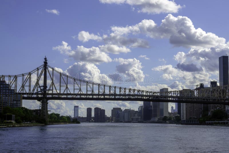 Roosevelt Island Bridge stock photo. Image of roosevelt 124255704