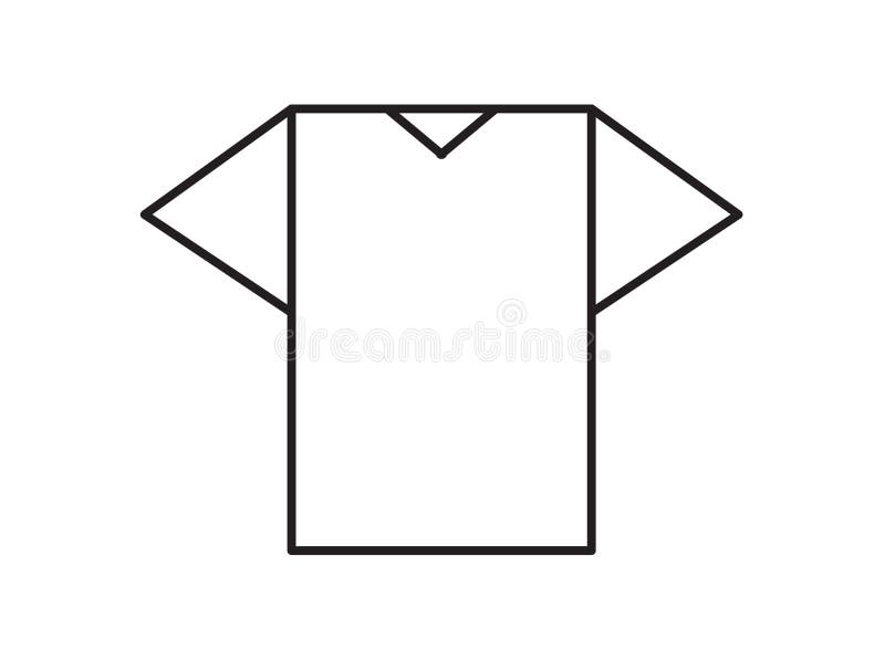 Ropa de camiseta con imagen de ilustrador negro stock de ilustración