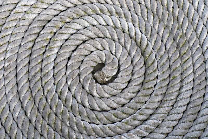 Coiled rope stock vector. Illustration of doodle, twisted 32797645