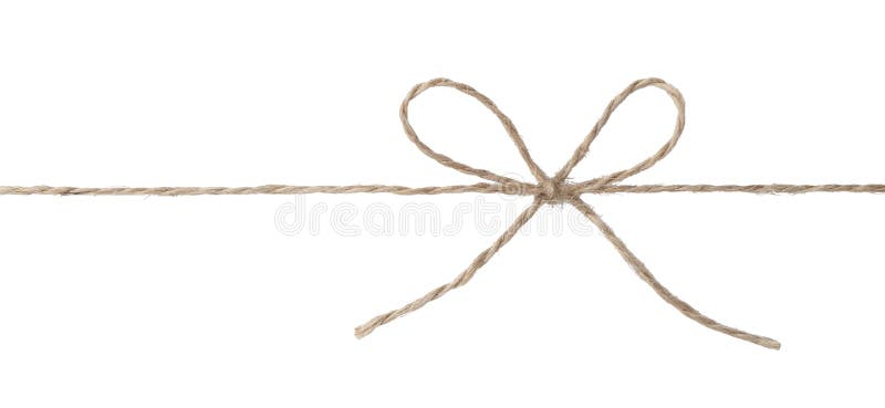 String Twine Rope Isolated Stock Photo - Download Image Now - String, Rope,  White Color - iStock