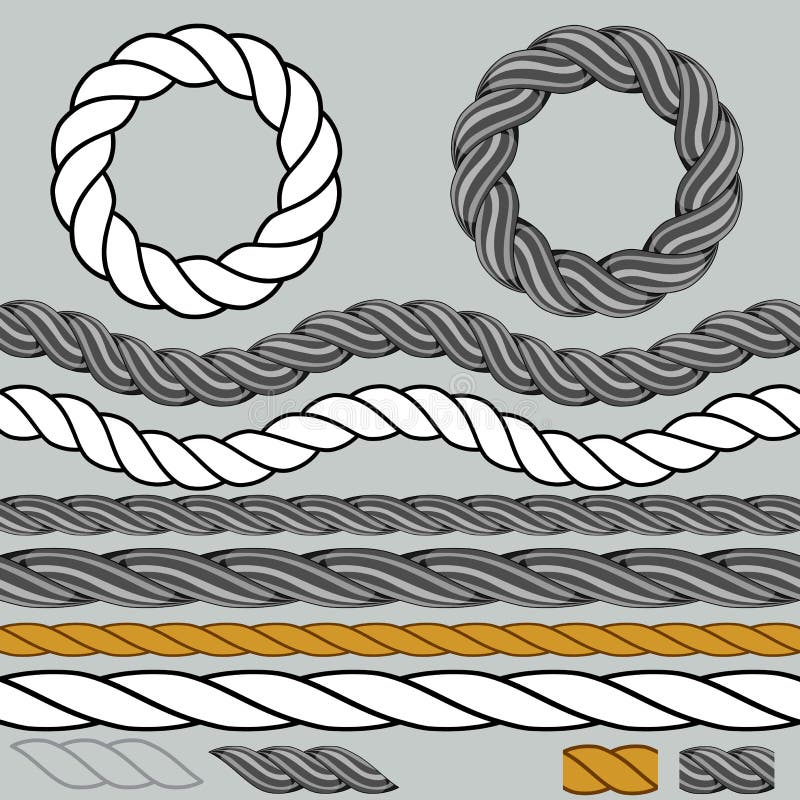 Rope Icon. Vector Illustration Of A Coil Of Rope. Stock Vector