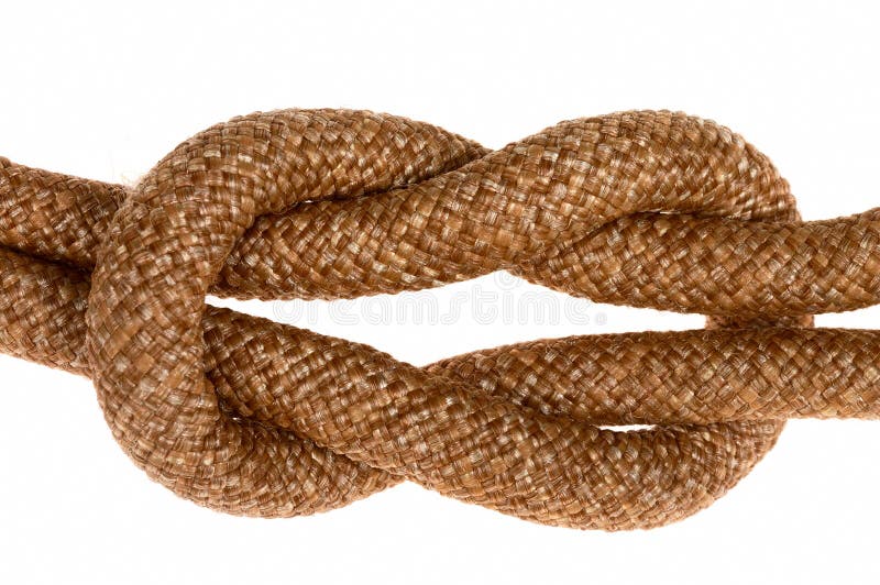 Rope with knot