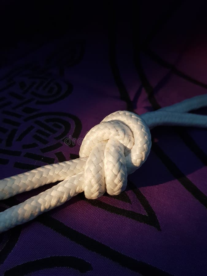 Tieing the knot stock image. Image of tying, rope, knot 1591163