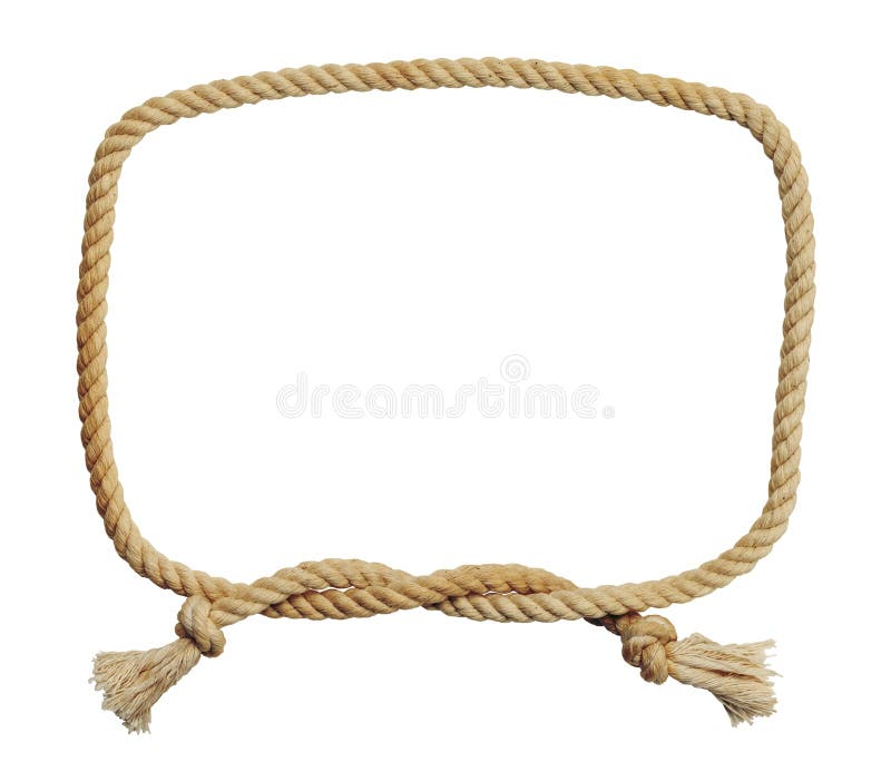 Rope Fragment, Isolated Thick Nautical Rope Hemp Rope Stock Photo, Picture  and Royalty Free Image. Image 131116899.