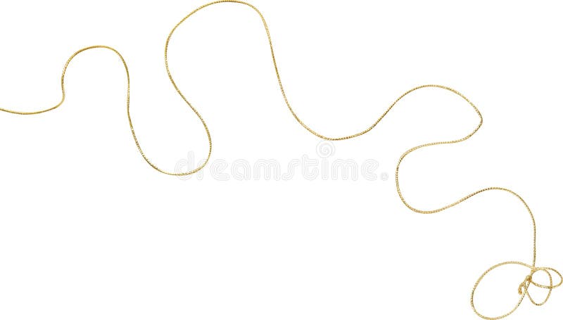 Hank of Brown String on White Stock Image - Image of object, bundle:  144792007