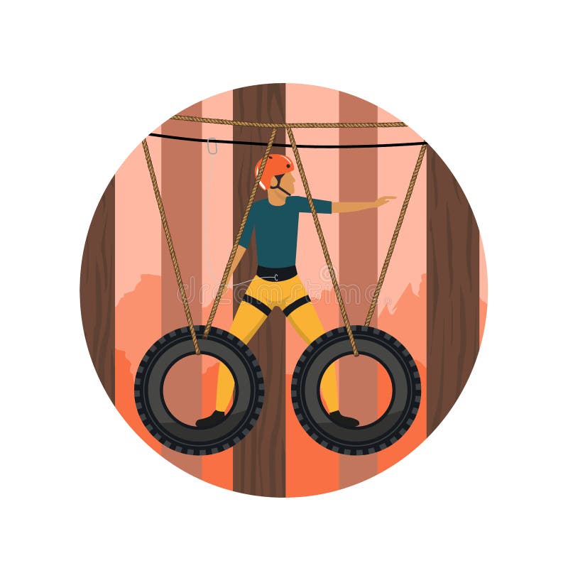 Ropes Course Stock Illustrations 137 Ropes Course Stock Illustrations