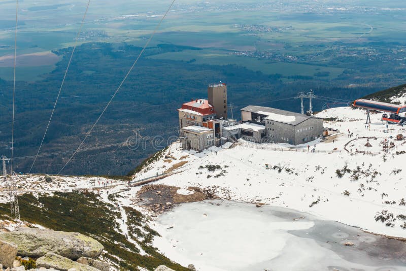 Lanová dráha z Tatranské lomnice na Skalnaté pleso, Slovensko