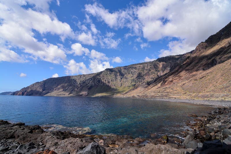 Roque De Bonanza Beach In El Hierro Stock Image Image Of Volcanic