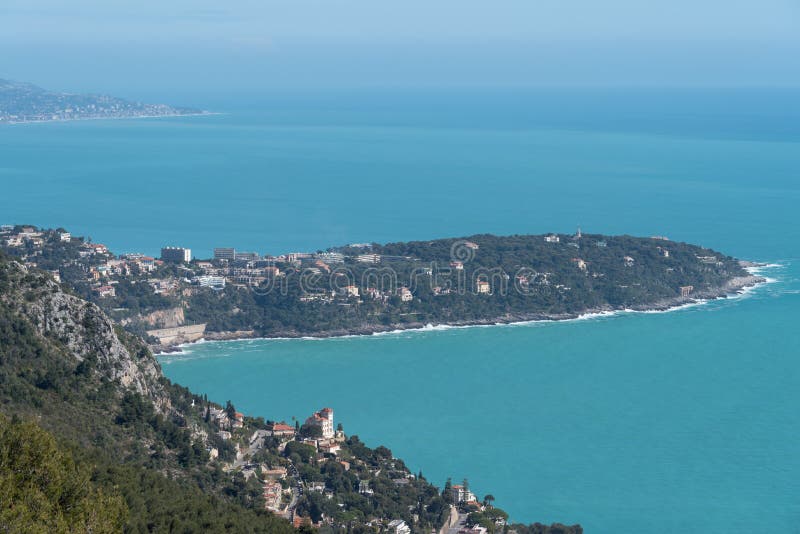 Roquebrune ΚΑΠ Martin, γαλλικό Riviera στοκ εικόνα με δικαίωμα ελεύθερης χρήσης Roquebrune ΚΑΠ Martin, γαλλικό Riviera στοκ εικόνα με δικαίωμα ελεύθερης χρήσης