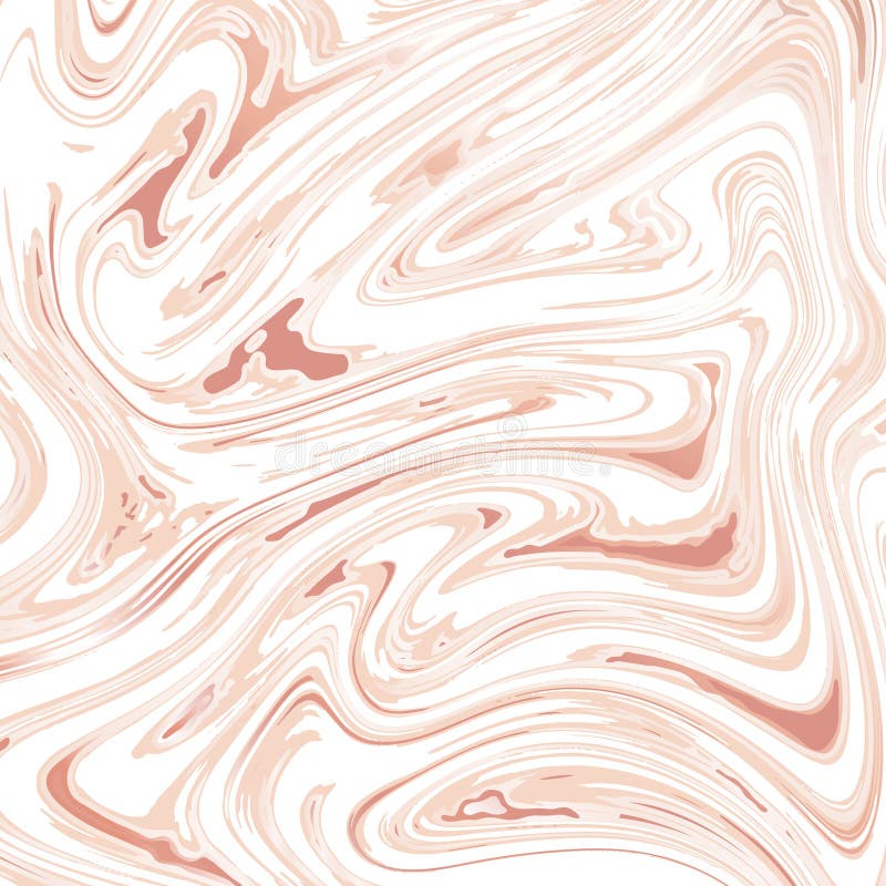 Rosa efterföljd för textur för marmorpapper, suminagashifärgpulver befläcker bakgrund, bakgrund för rodnadrosa färgabstrakt begre stock illustrationer
