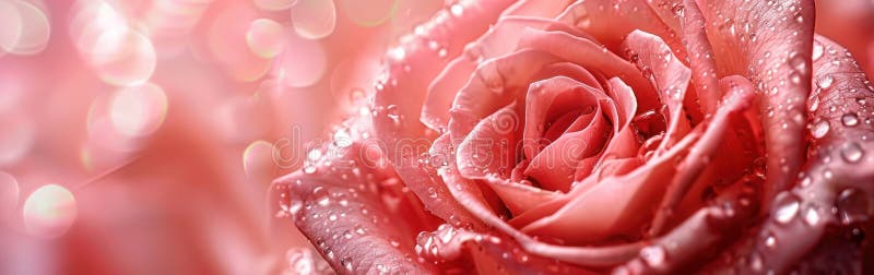 Rosa Rosenblätter im Detail : eine elegante und zerbrechliche Makroansicht lizenzfreie abbildung
