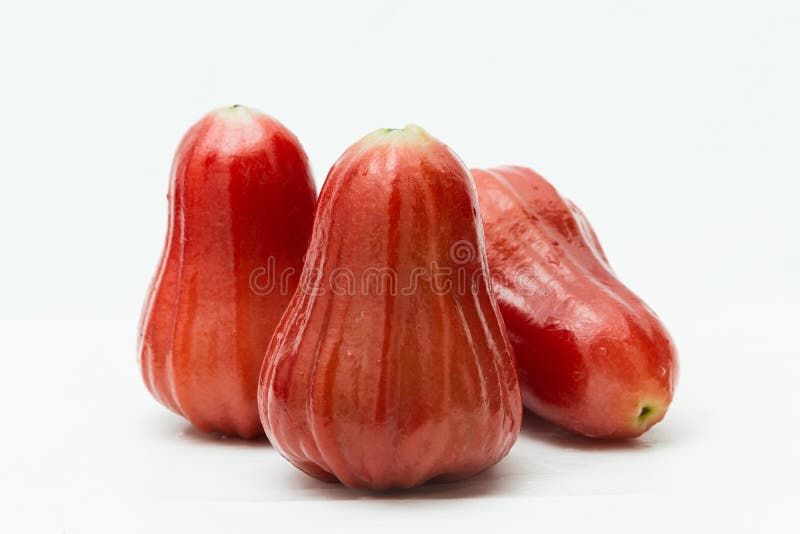 Rose apple stock photo. Image of fresh, syzygium, internal 47245204