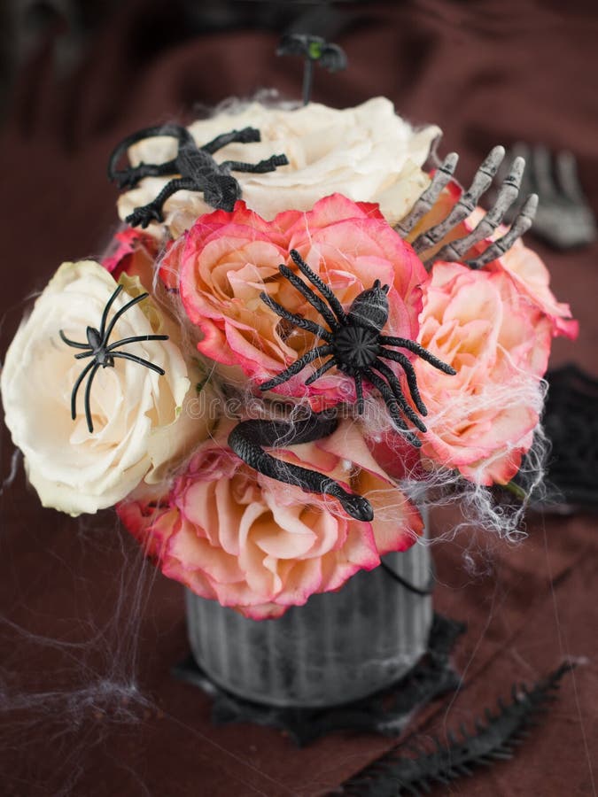 Rose bouquet stock image. Image of vintage, white, skeleton 44004517