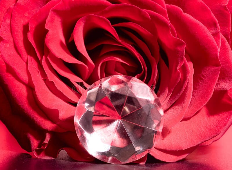 Rose bud with gem