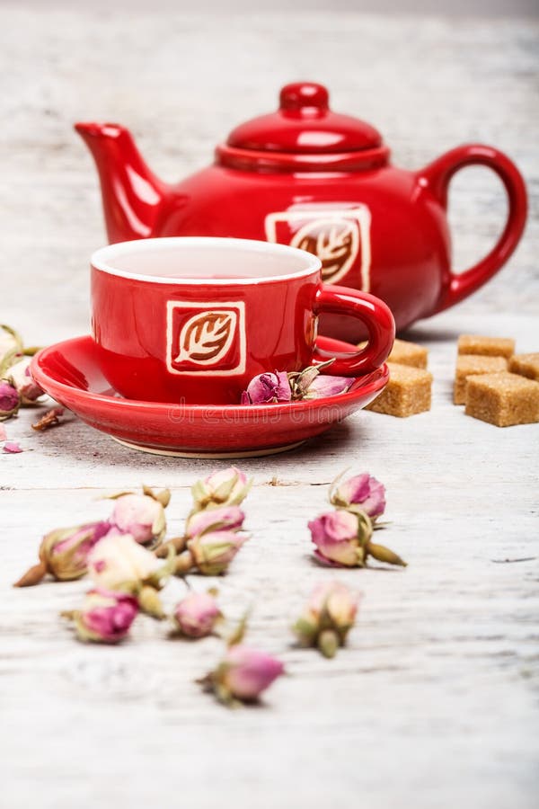 Rose bud tea stock image. Image of rosehip, beverage 29230801