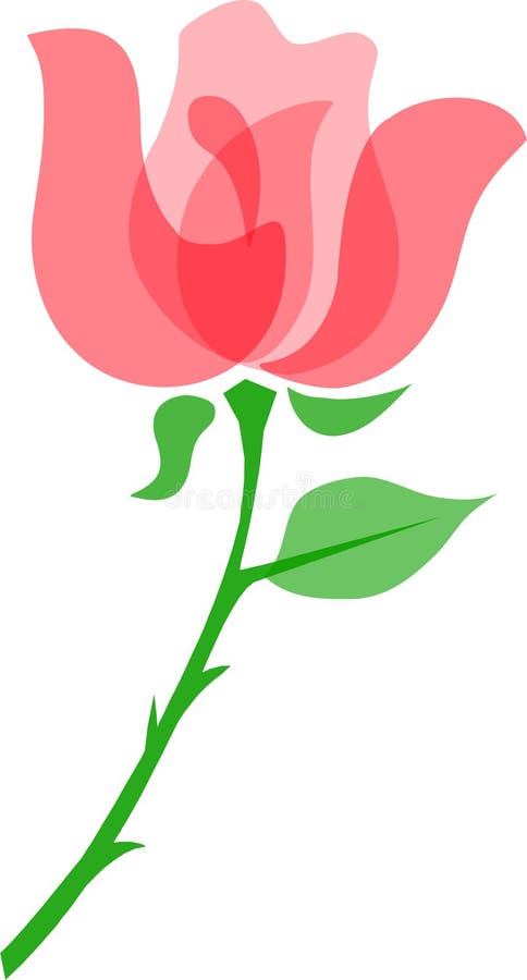 Rose/ENV stock abbildung Rose/ENV stock abbildung
