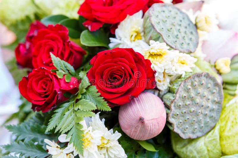 Rose flower bouquet stock image. Image of bunch, blossom 47453461