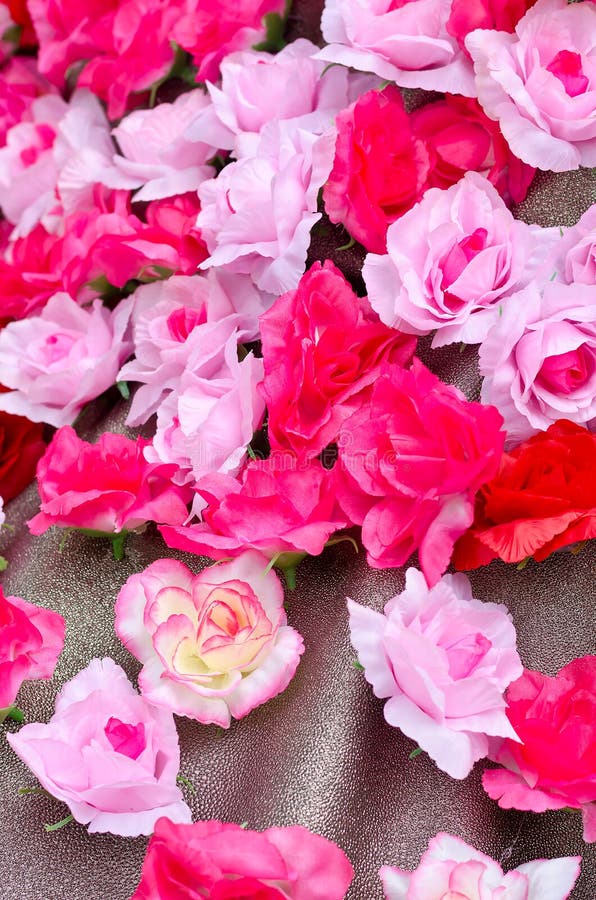 Rose Flower on Glitter Gray Texture Stock Photo Image of design