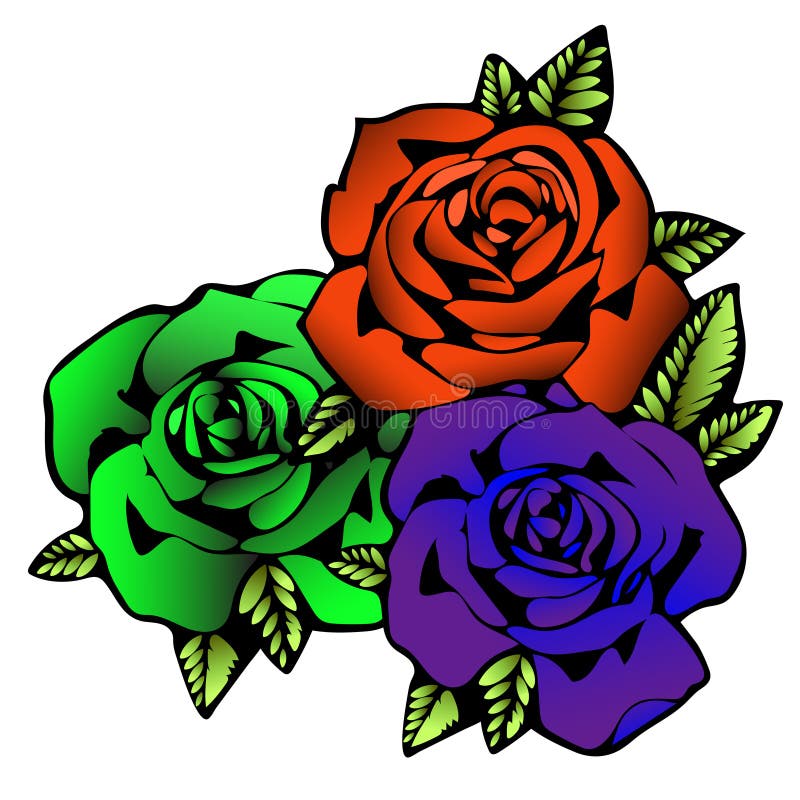 Green Rose tattoo by Vasilii Suvorov  Post 20609  Green tattoos Rose  tattoos Coloured rose tattoo