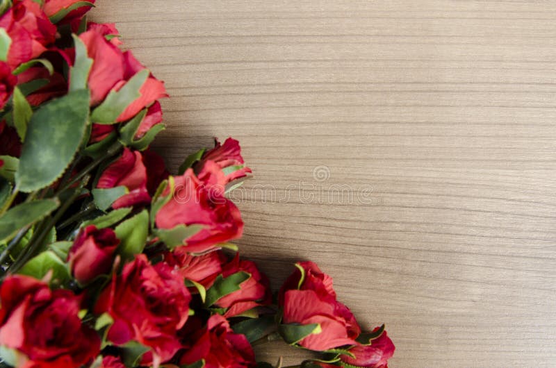 The rose flowers arranged with copyspace for your text. Beautiful, bouquet.