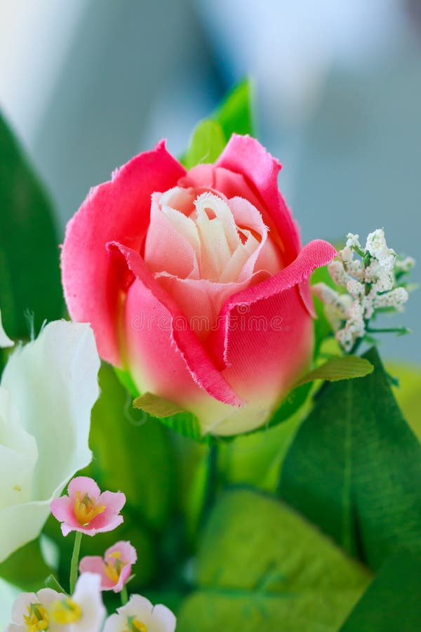 Rose Flowers Made from Fabric Stock Photo Image of floral, imitative