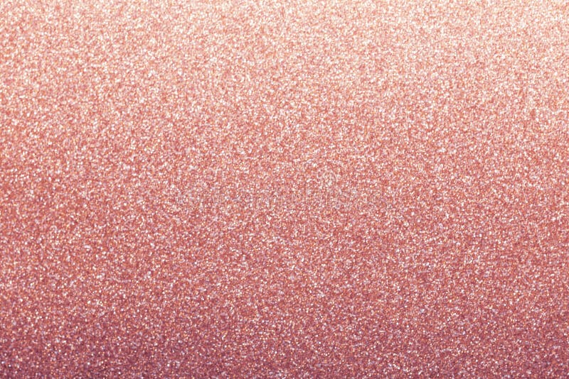 Rose Gold Glitter Background Defocused Stock Image Image Of