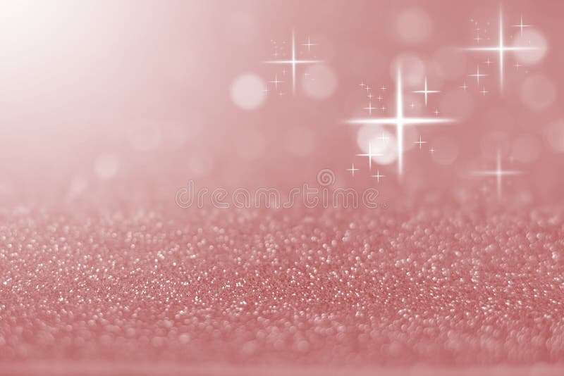 Rose Gold Wallpaper with Blurred Glitter Bokeh Stock Image - Image of  luxury, colorful: 200489577