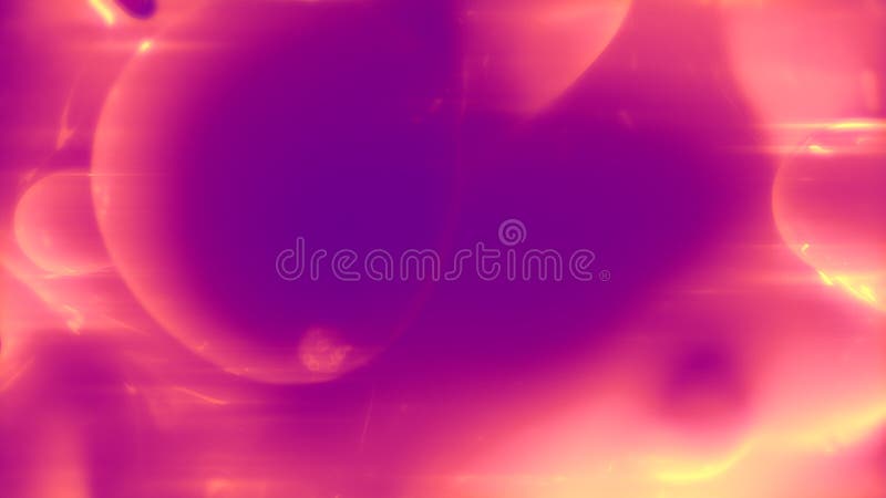 Rose and orange shining disco dance smooth mild drops - abstract 3D rendering royalty free illustration