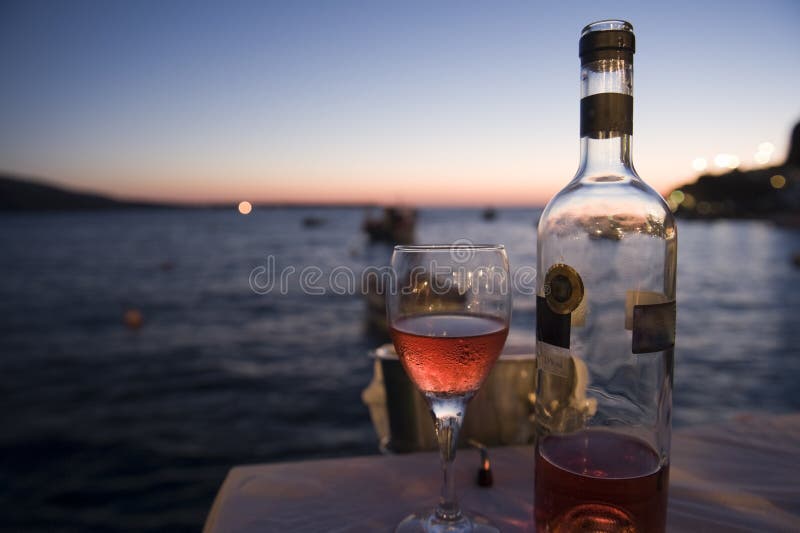 Rose wine