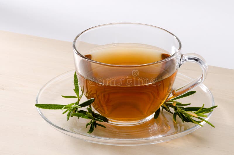 Rosemary Herbal Tea royalty-vrije stock fotografie Rosemary Herbal Tea royalty-vrije stock fotografie