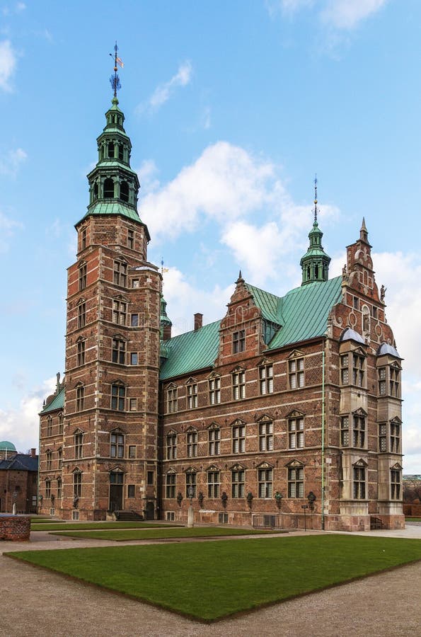 Rosenborg宫殿,哥本哈根 免版税库存照片