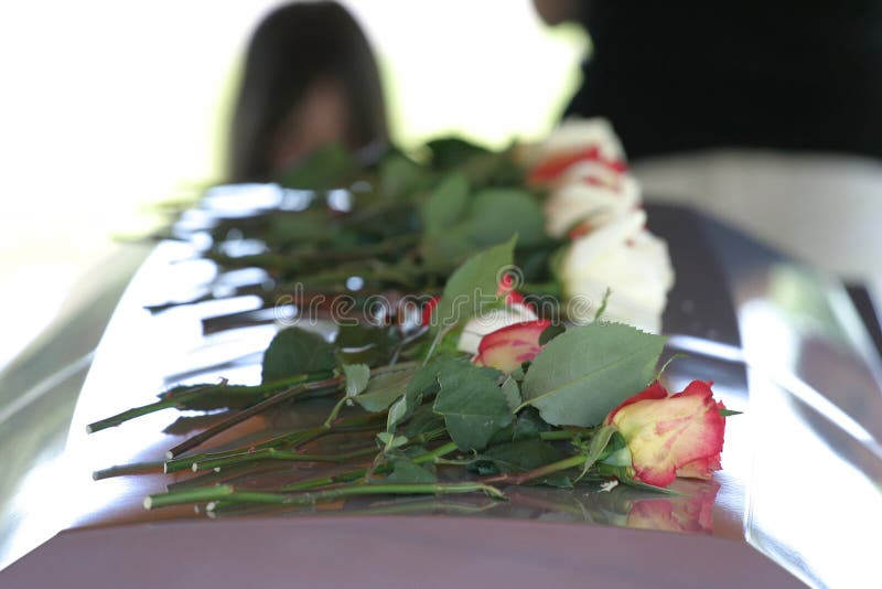 Roses on Coffin