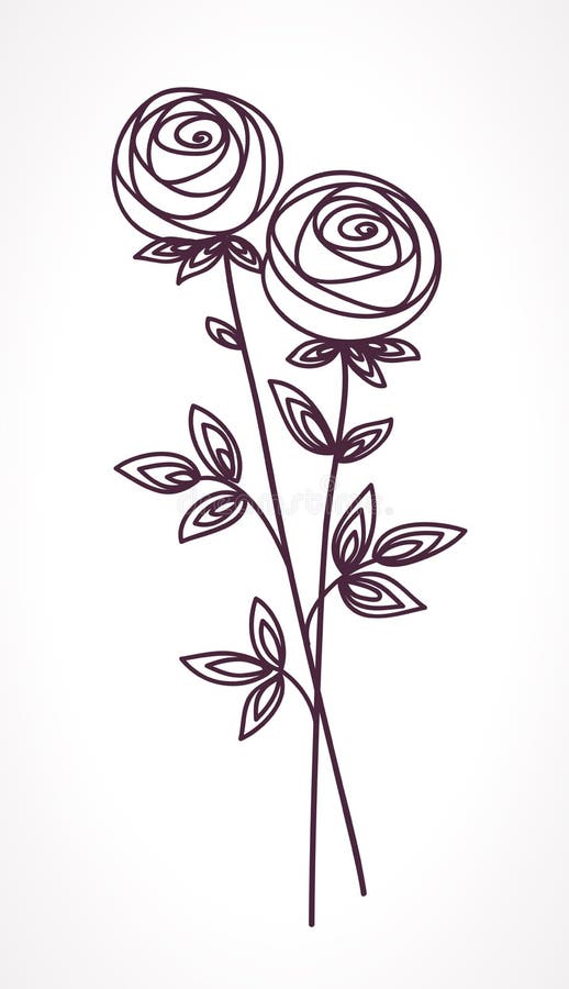 Roses Dessin Stylise De Main De Bouquet De Fleur Symbole D Icone D Ensemble Present Pour Epouser Carte D Invitation D Anniversai Illustration De Vecteur Illustration Du Configuration Conception Roses Dessin Stylise De Main De Bouquet De Fleur Symbole D Icone D Ensemble Present Pour Epouser Carte D Invitation D Anniversai Illustration De Vecteur Illustration Du Configuration Conception