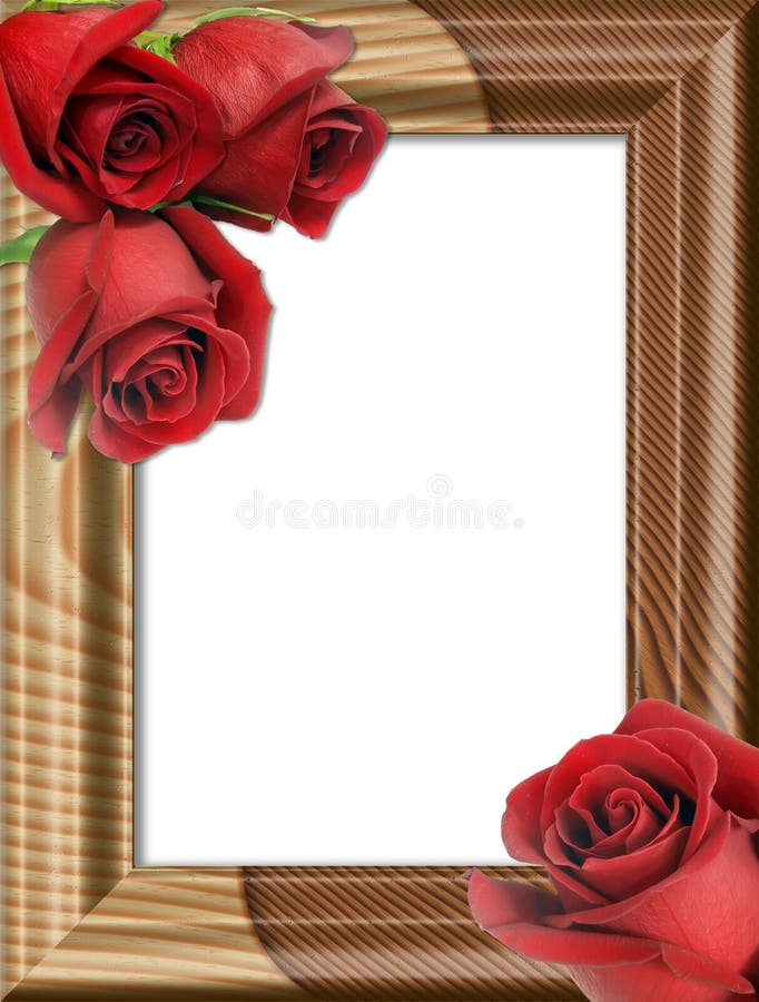 Roses on a wooden framework