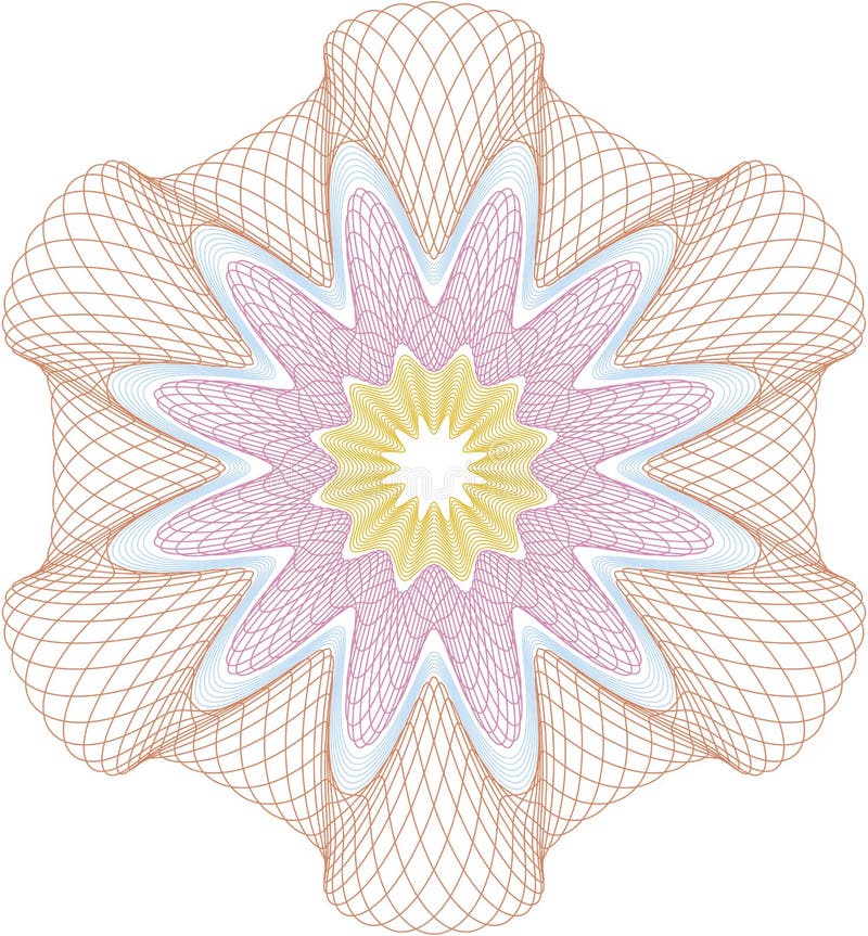 Rosette vector illustration