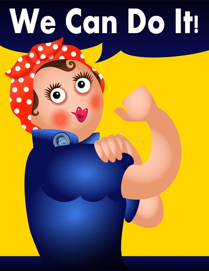 Rosie el remachador ilustración del vector Rosie el remachador ilustración del vector