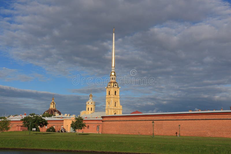 Rosja, StPetersburg, Peter i Paul forteca, obrazy stock Rosja, StPetersburg, Peter i Paul forteca, obrazy stock