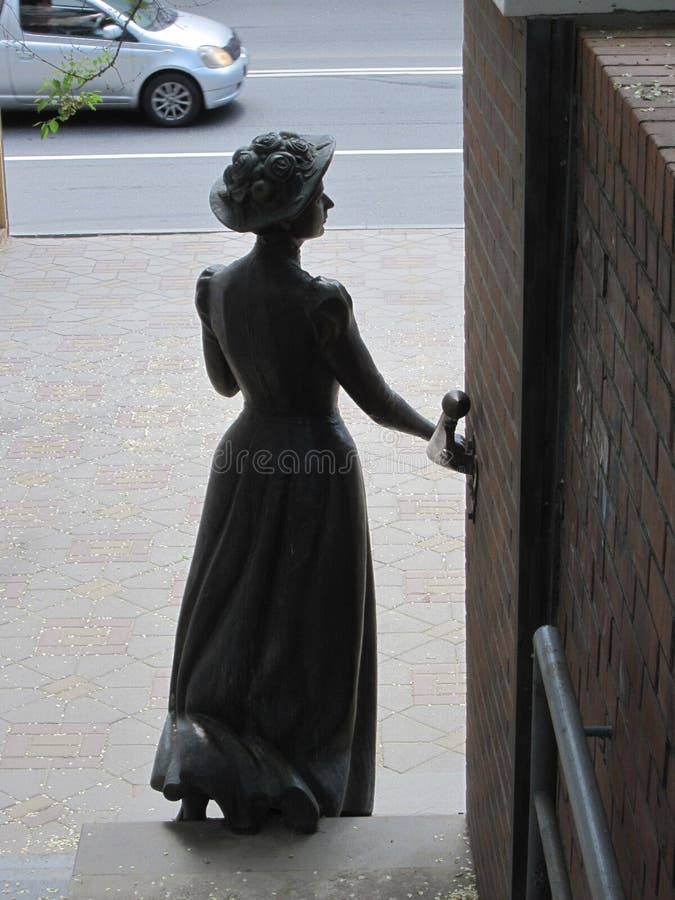Rosja wokalnie Uliczna rzeźba mieszkaniec miasto początek 20 wieku wiek fotografia stock Rosja wokalnie Uliczna rzeźba mieszkaniec miasto początek 20 wieku wiek fotografia stock