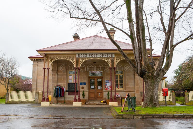 Ross Post Office editorial image. Image of landmark, postbox 76046705